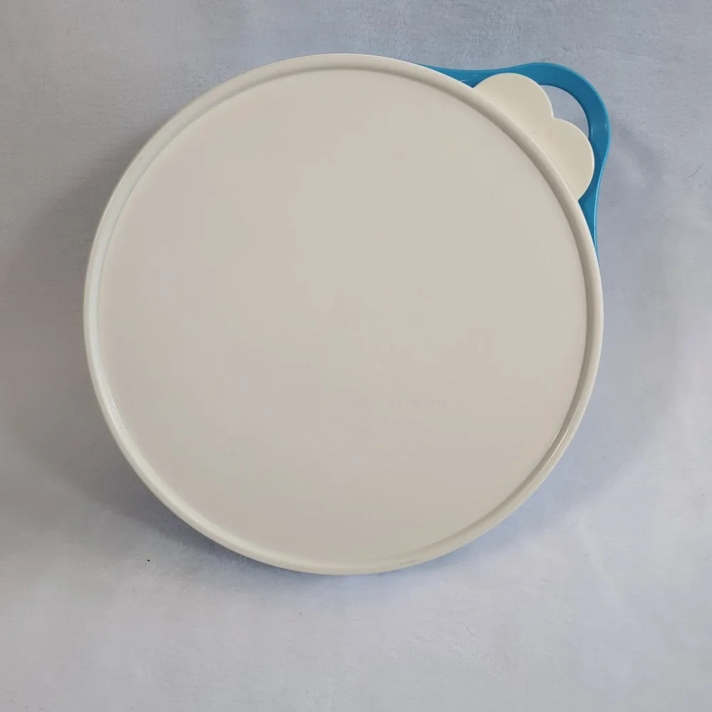 Tupperware Thats A Bowl 4.5L 19 cups‎ Blue Medium Mixing Bowl Thumb Loop Handle